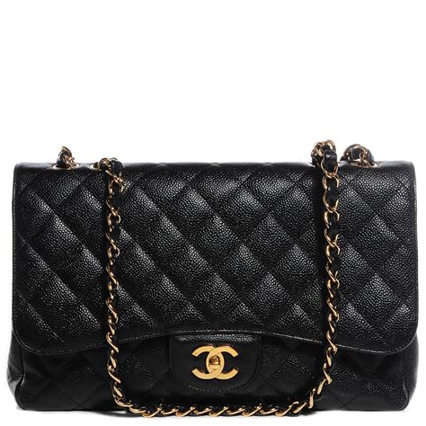 chanel jumbo caviar single flap|The Ultimate Chanel Flap Guide .